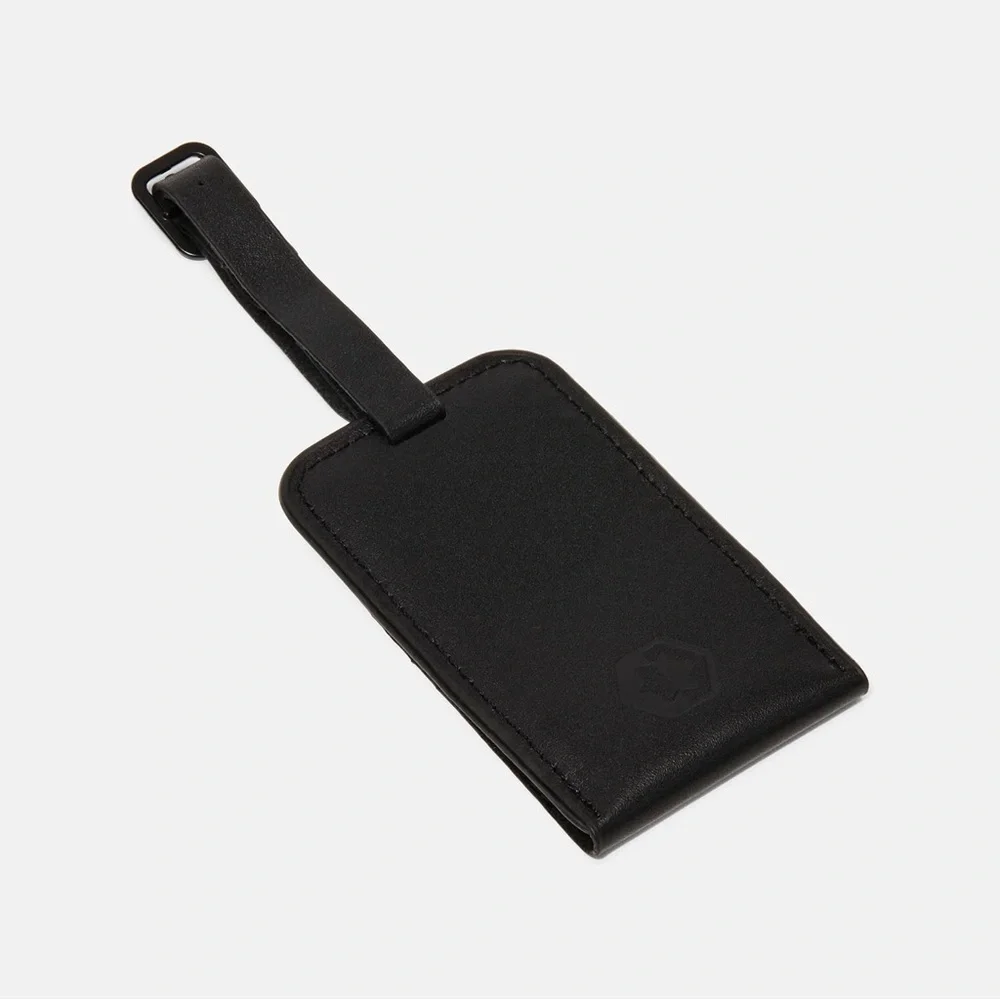 Ridge Luggage Tag. Black, NWT, unopened.
